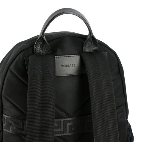 versace mens bag|versace summer backpack for men.